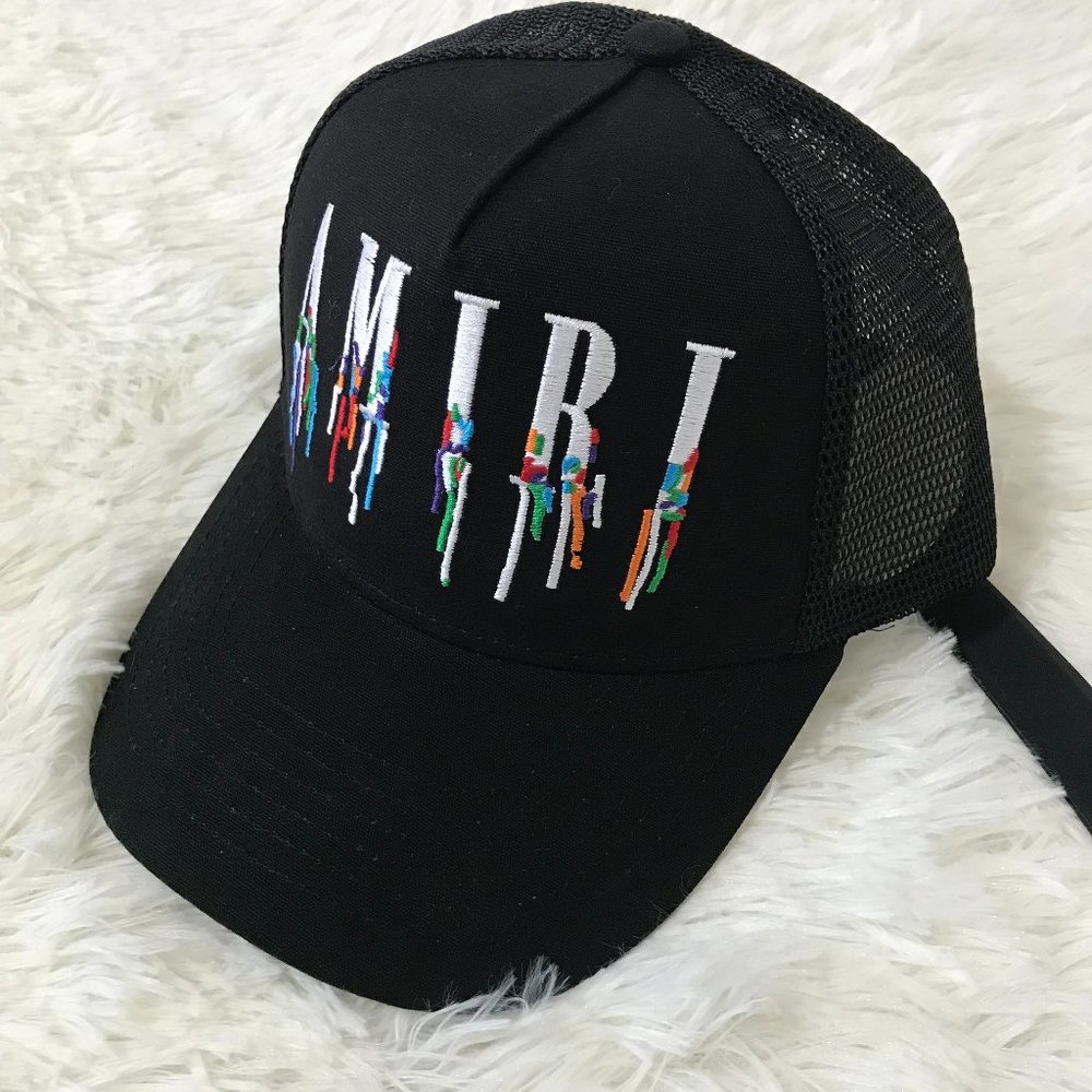 Amiri Trucker Cap balck